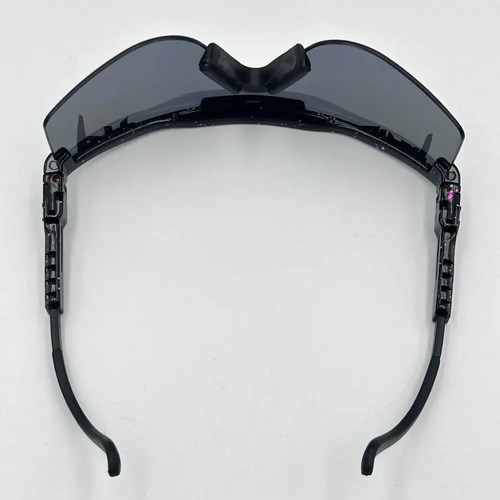 Pit Viper Originals Night Fall Sunglasses Shield Polarized Mirrored Purple Black